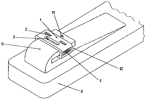 A single figure which represents the drawing illustrating the invention.